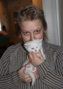 Maarit ja pikku-Calypso. <3